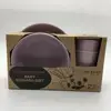 Amazon hot selling gift packaging bamboo fiber kids tableware