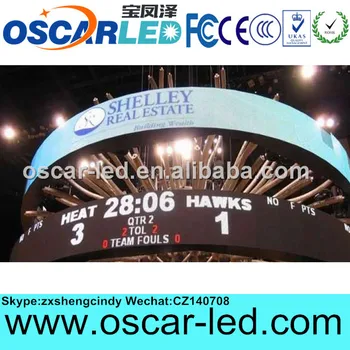 2016 xx image curved led screen with high quality