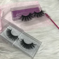 

Sample deal Clear cases 2pairs deal 22mm 25mm lashes with packaging