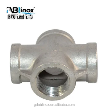 304 Balustrade Fittings Pvc Elbow Pipe Fittings 4 Way Pipe 