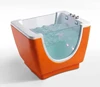 Small acrylic air bubble colorful massage baby spa bathtub children bath