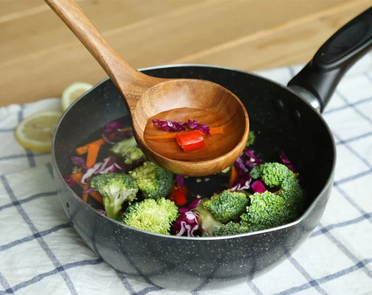 
wooden cooking kitchen accessories set teak wood cooking utensil set 