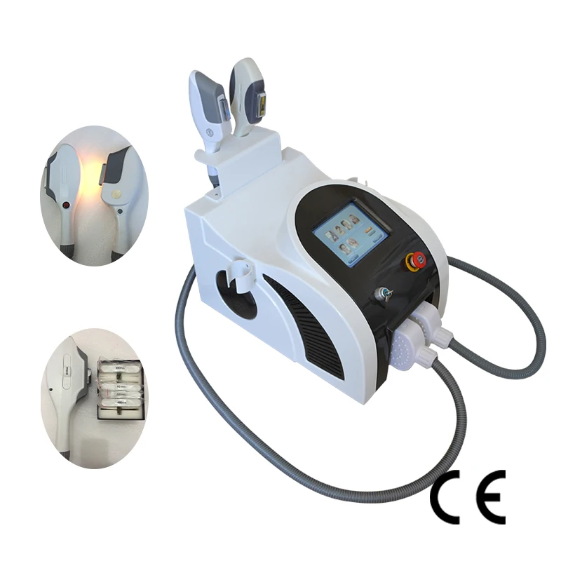 

Hot fast hair removal OPT ipl shr laser / shr ipl / portable shr depilation skin care beauty machine, White and black