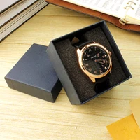 

MY-B020 High quality square watch box new fashion design accept customized logo on it