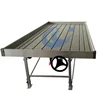 Large multi span Flood Tray Ebb And Flow Tables Growing Greenhouse Benches with irrigation system