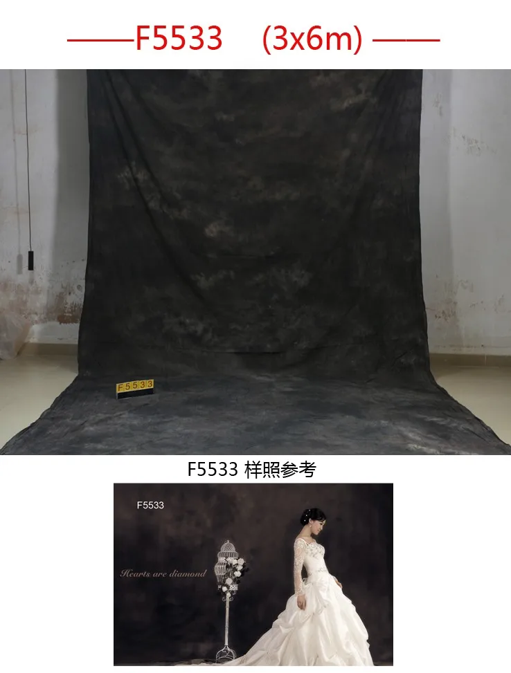 Popular muslin photography photo shoot background backdrops with various colors