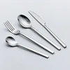 stainless steel flatware set cutlery set knife fork spoon set silver cutlery