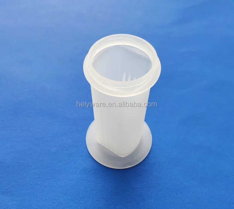 Lab use Plastic 5 place microscope slide Coplin jar staining dish ware slide staining jar