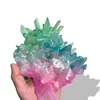 Angel Aura Quartz Rainbow Aura clear Quartz Crystal Cluster Sparkly Raw crystal cluster crystals healing stones
