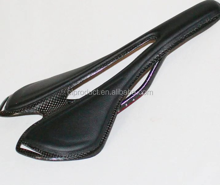 

carbon fiber Parts cycling seat for MTB bicycle, Black
