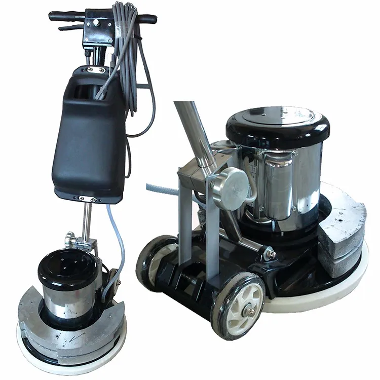 Single Plate 50hz Floor Marble Polisher 220v 17 Inch Black Floor Buffer
