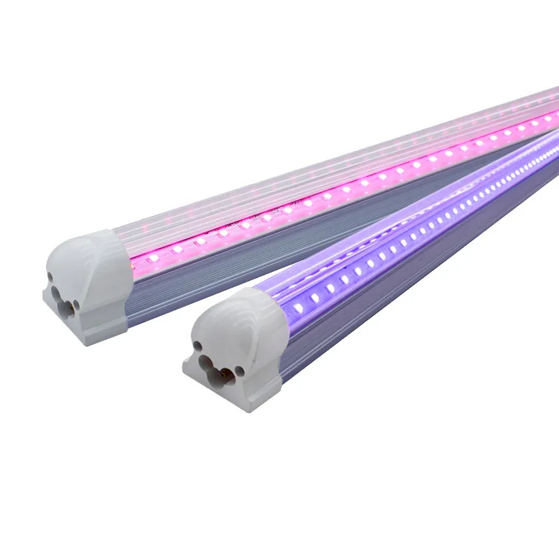 New Indoor Integrated 18W 1.2m T8 T5 Tube Full Spectrum LED Grow Light