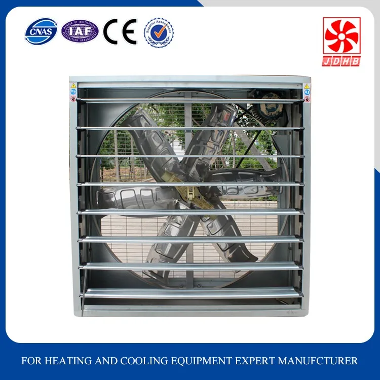 Industrial Axial Flow Box Fans /poultry Farm 1380mm Ventilation Hoods
