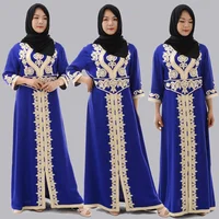 

Abaya 2019 Dubai Wholesale Dress Lady Evening Clothing Woman Bridesmaid Abaya Turkey Robe Fille