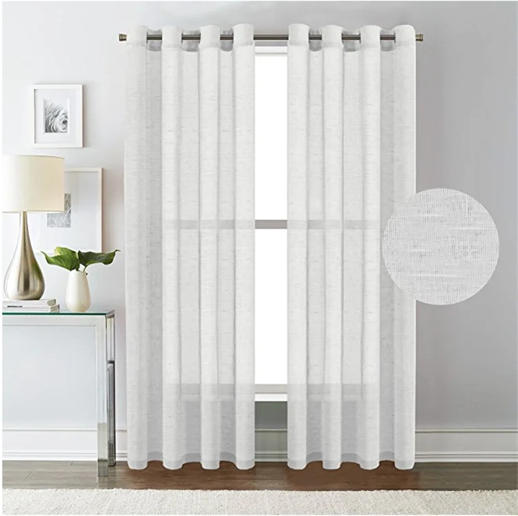 Cross Pattern Sheer Custom Made White German Lace Curtains Buy