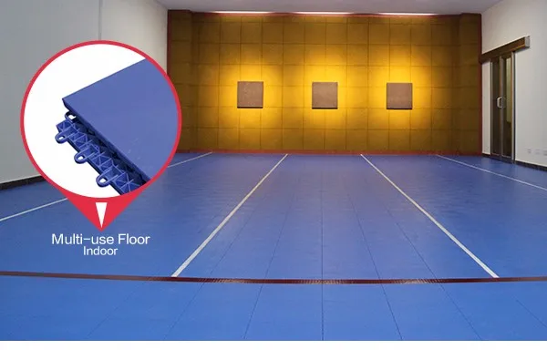 indoor multi-use floor