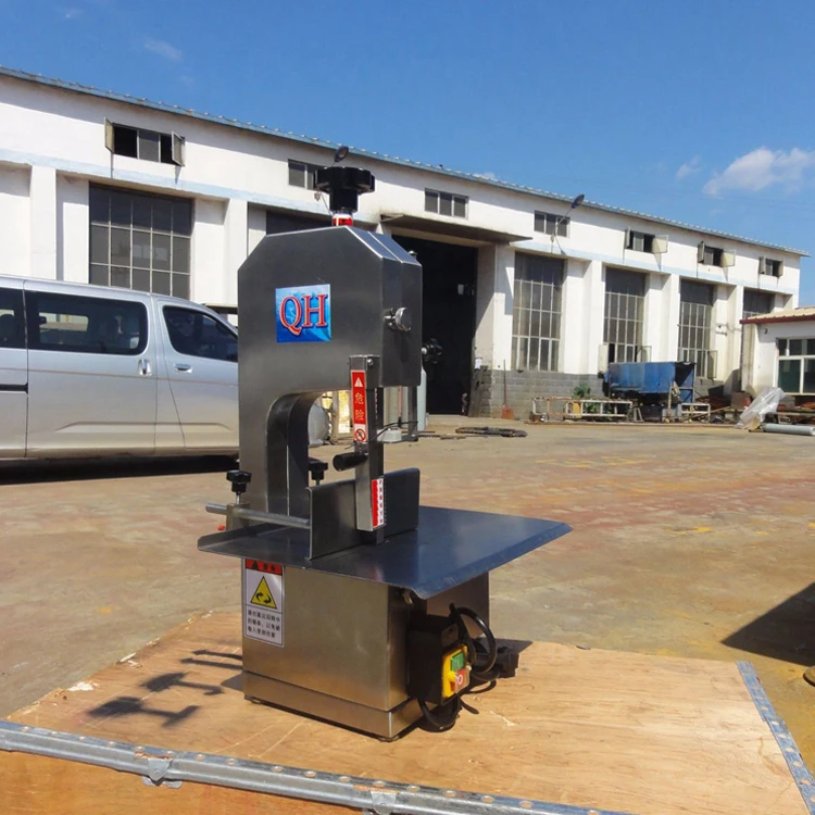 
Household Using Mini Bone Sawing Machine 170A Stainless steel Frozen Fish Kitchen Equipment Table Top Bone Saw Cutting Machinery 
