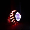 Internal and external model for selection headlight motorcycle lighting system