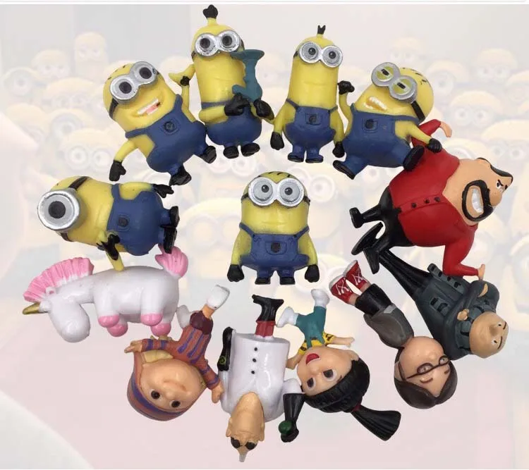 
Custom Plastic Cute Mini Animated Character Gashapon Capsule Toys 