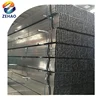 Tianjin Zehao Factory 530g Zinc Coating Hot Dipped Galvanized Hollow Section Square & Rectangular Tubes Ms black steel pipe tube