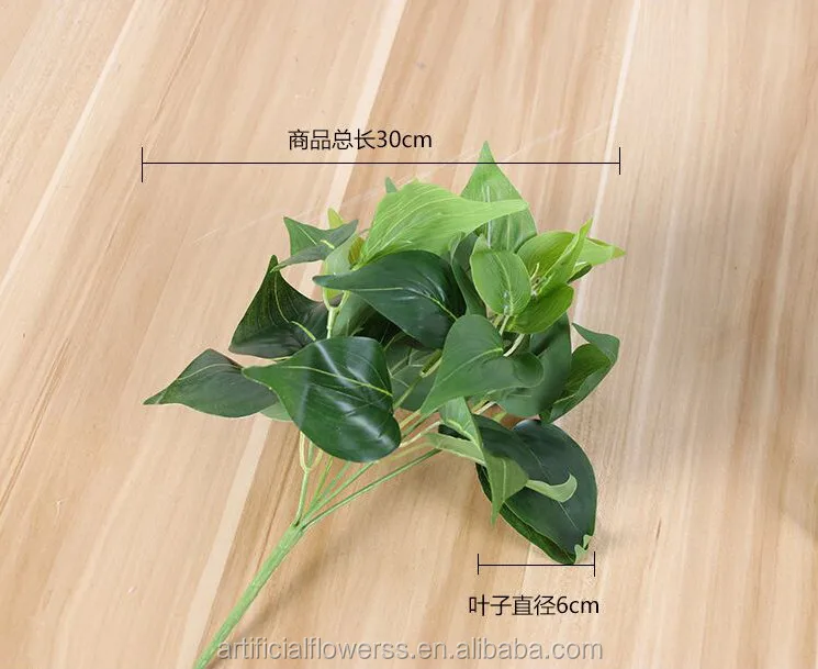 Wholesale Artificial Leaves Artificial Tropical Leaves For Decoration