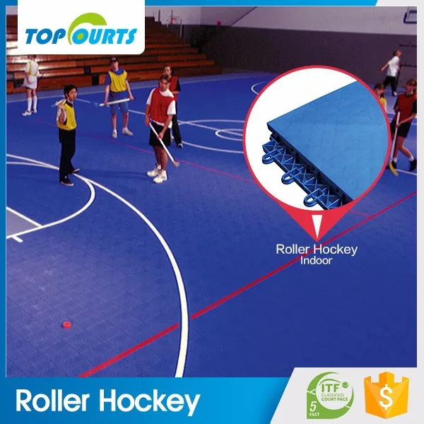 Topcourts floor indoor roller hockey court
