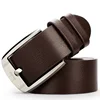 2018 men belt cow genuine leather luxury strap male belts for men new fashion classic vintage pin buckle dropshipping