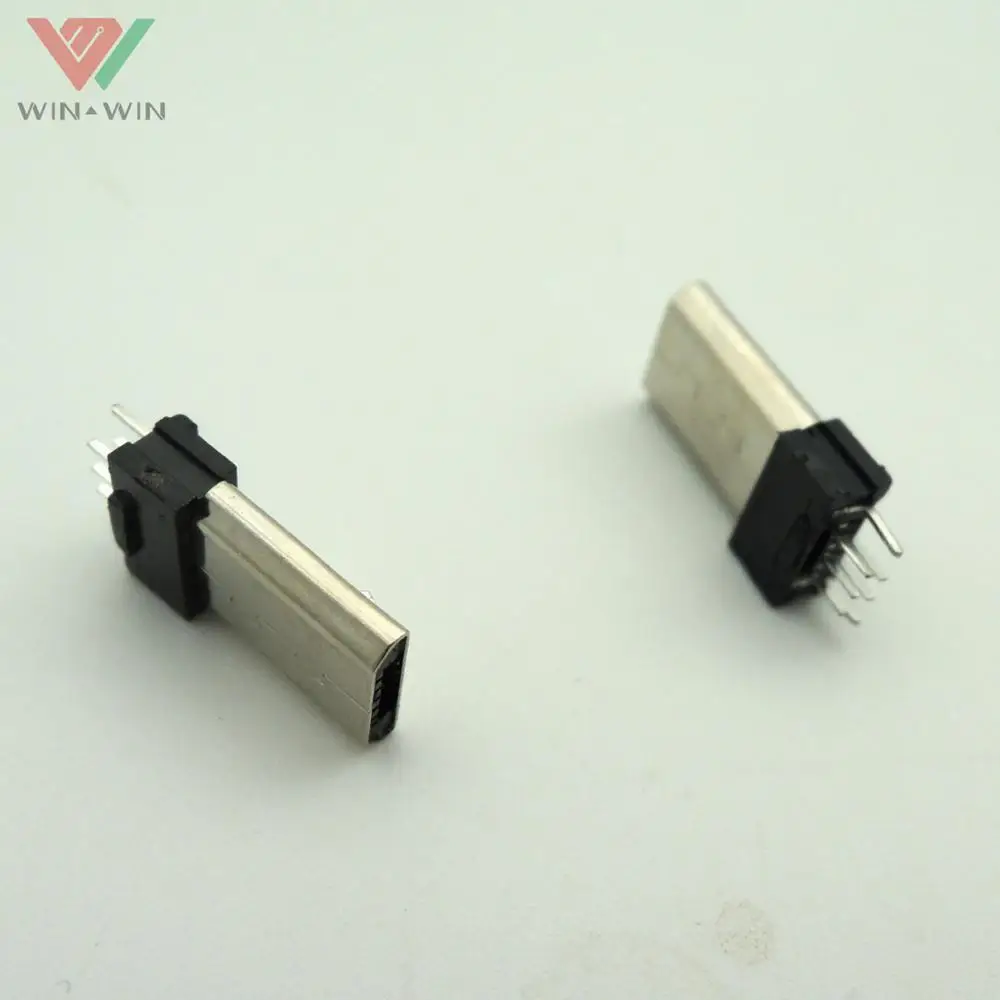 High Quality Micro Usb 5 Pin Male PCB Connector