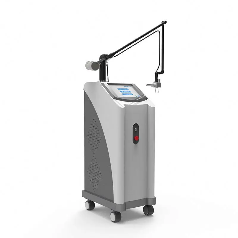

10600nm wavelength scar removal machine CO2 laser fractional korean, Silver white