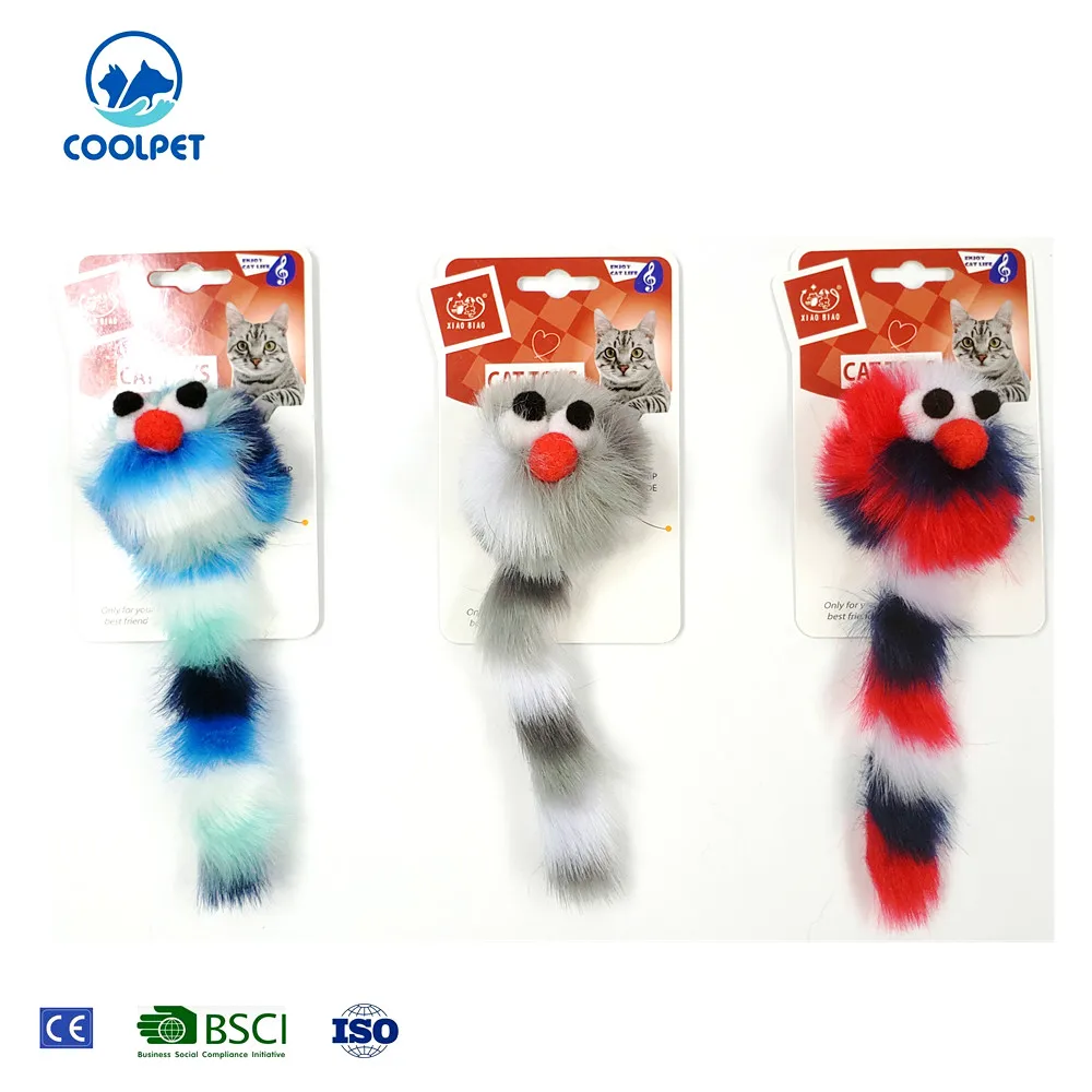 Walking Plush Motion Ball Mouse Cat Toy With Sound 18cm Buy Motion