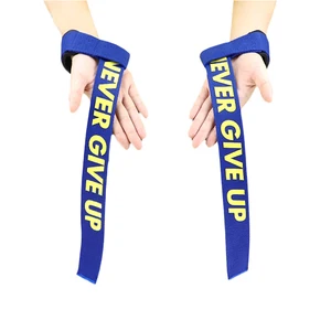 Customized Color weightlifting straps custom gym straps