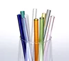 Glass Straw Reuseable Straw Eco-Friendly With Cleaning Brush