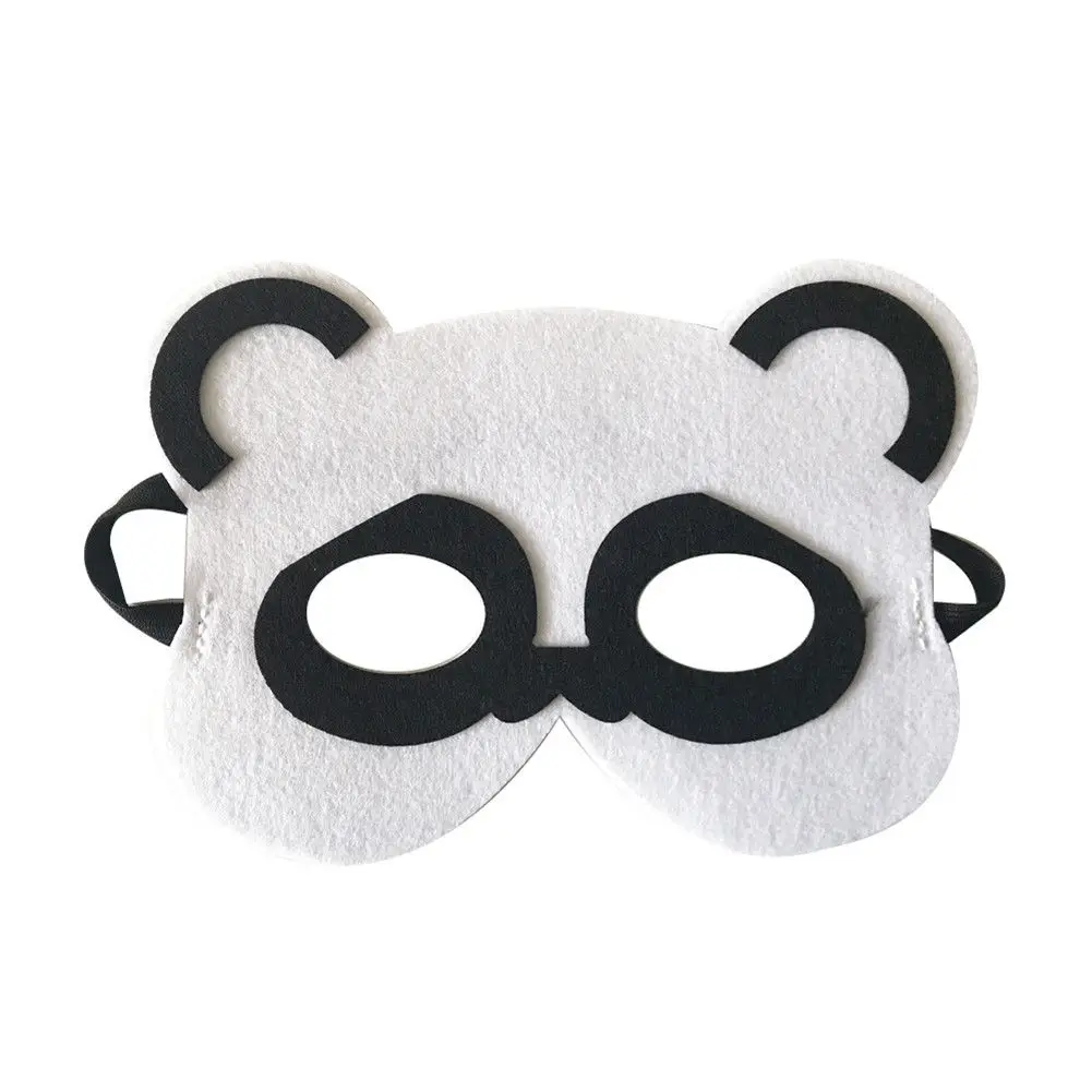 Cute Animal Masks Felt Masks For Kids Halloween Costume Birthday Party ...