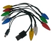 New Arrival Multicolor LED Christmas String Lights Charger Cable for iPhone