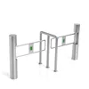 Access Control System Dc Brushless Motor Pillar Glass Swing Gate For Supermarket