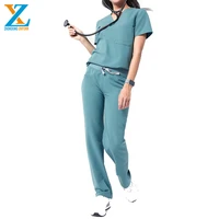 

medical nurse uniform/medical reina scrubs set/medical surgical hospital uniforms