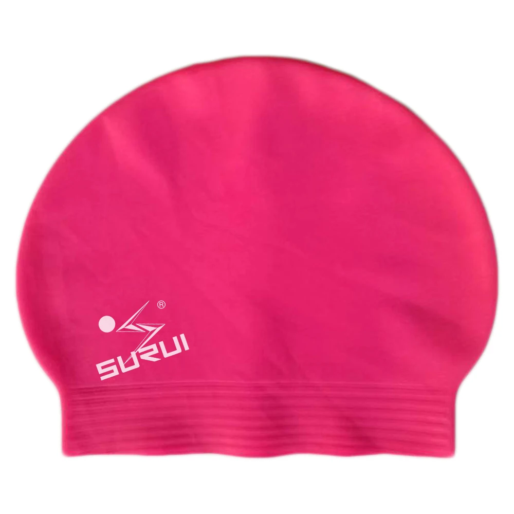 pure thin flexible high quality  latex  Swim Cap With your logo