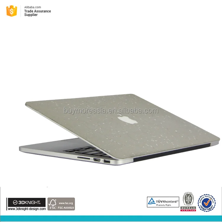 

2017 laptop accessories hard protective sticker for macbook, Real cement color