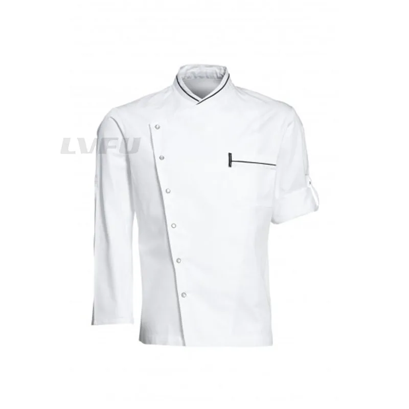white chef jacket coat chef wear
