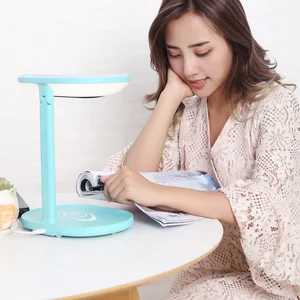 Smart Wireless Charging Lamp LED Makeup Mirror