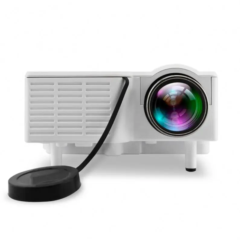 
Best Quality HD1080P Mini LED Portable Pocket Projector UC28+ 
