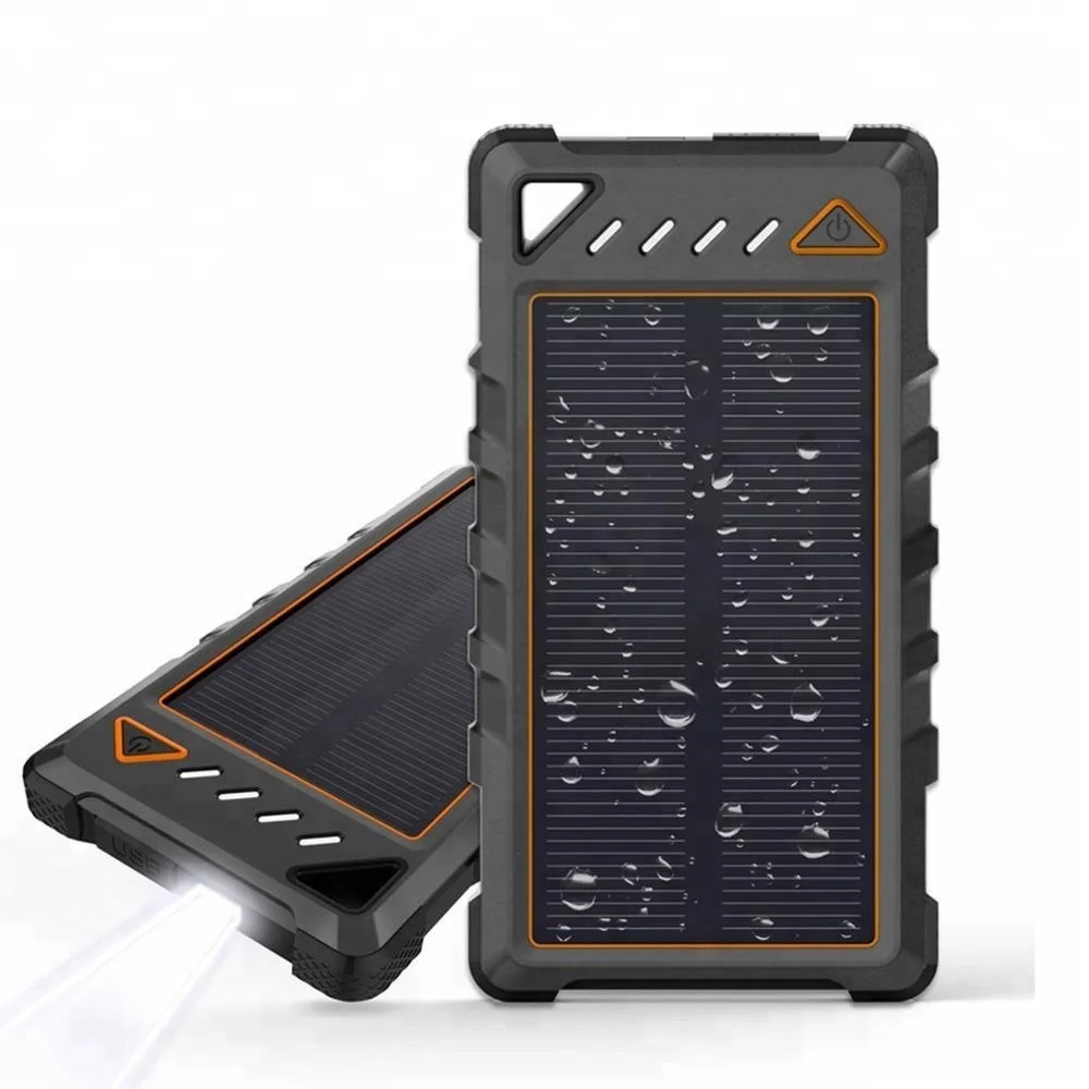 High Quality 8000mAh Solar charger Power Bank