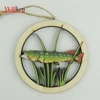 Christmas tree hanging ornament small piece of wood