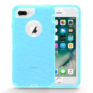 3D Diamond Pattern Phone Case iPhone 7 8 X XS Max