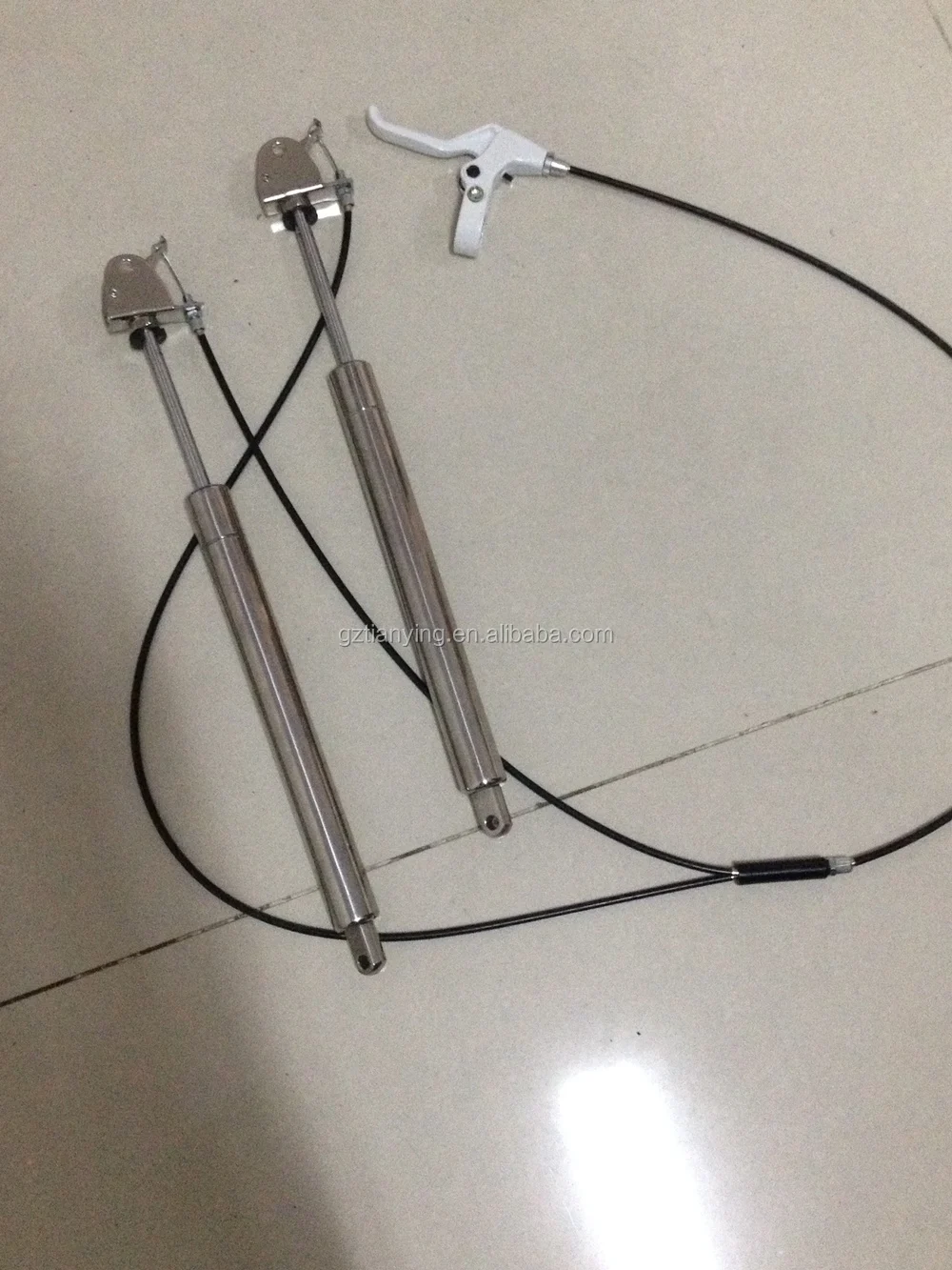 Lockable Gas Spring With Special Release Button For Equipment Buy