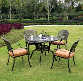 Hot Sale Popular Home Garden Dining Furniture Outdoor Cast Aluminium