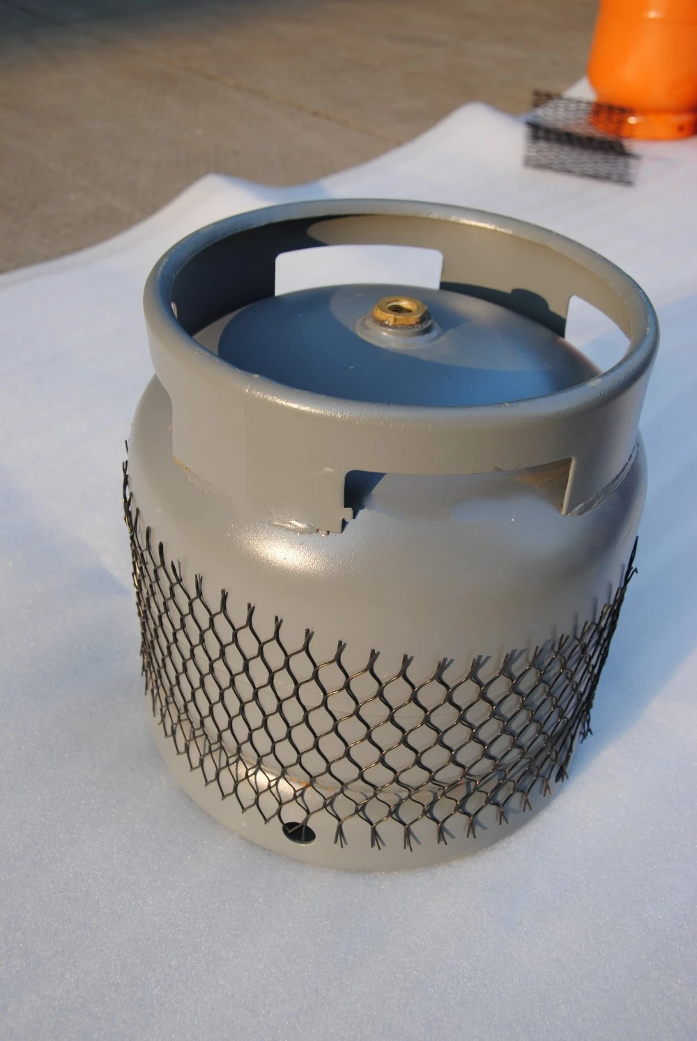 3kg 6kg 12.5kg Lpg Empty Gas Cylinder Lpg Gas Cylinder With Mini Gas