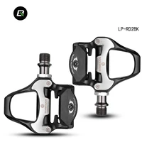 

Rockbros road pedal self-locking Aluminum Alloy foot pedal lightweight lubricating bearing SPD-SL bike pedal