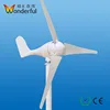 CE certificate Nylon blades home use 200w 100w horizontal 300w 12/24V wind turbine generator windmills