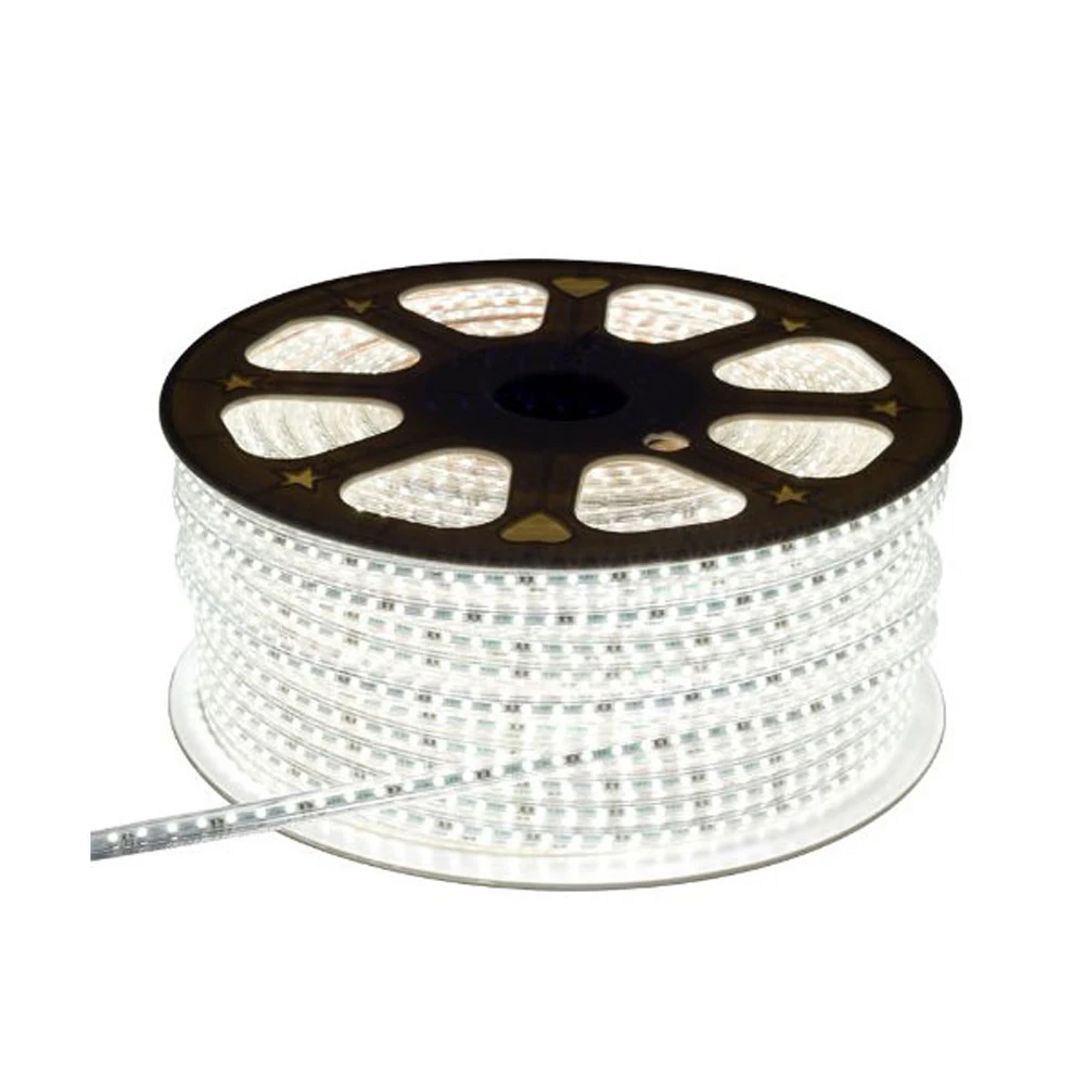 50mroll 100mroll Smd 5050 Single Color Led Strip Rope Outdoor High Voltage 110v 220v Led Strip 